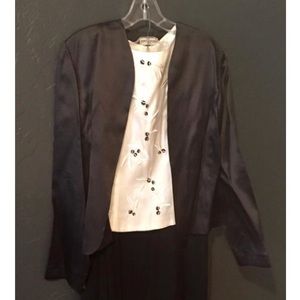 Ann Taylor 100% silk jacket